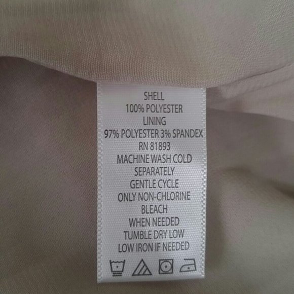 H by Halston Office to After Office Party watermark dress size 20W - Picture 6 of 6